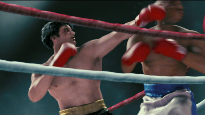 Rocky Balboa simulation fight