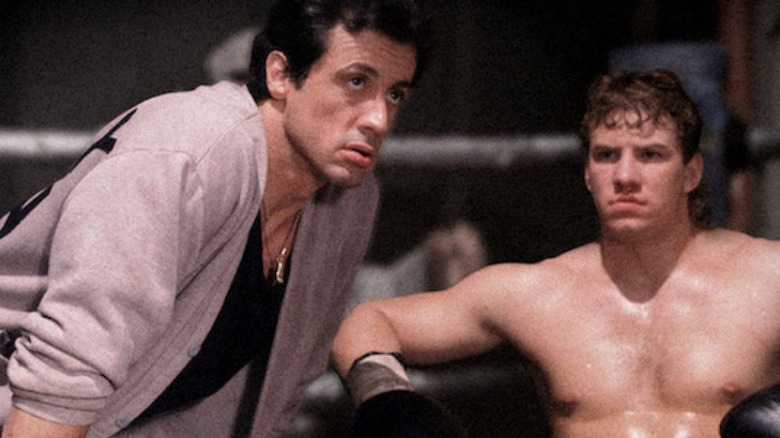 Rocky with Tommy Gunn