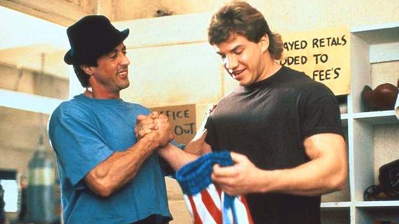 Rocky V Rocky and Tommy