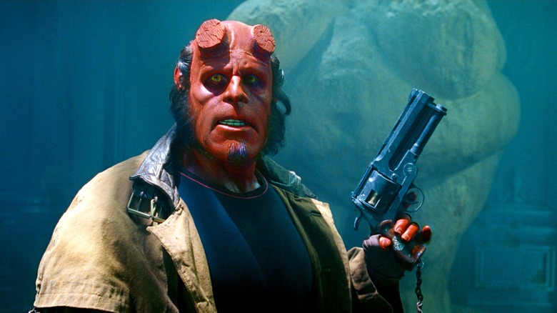 Ron Perlman in the first film