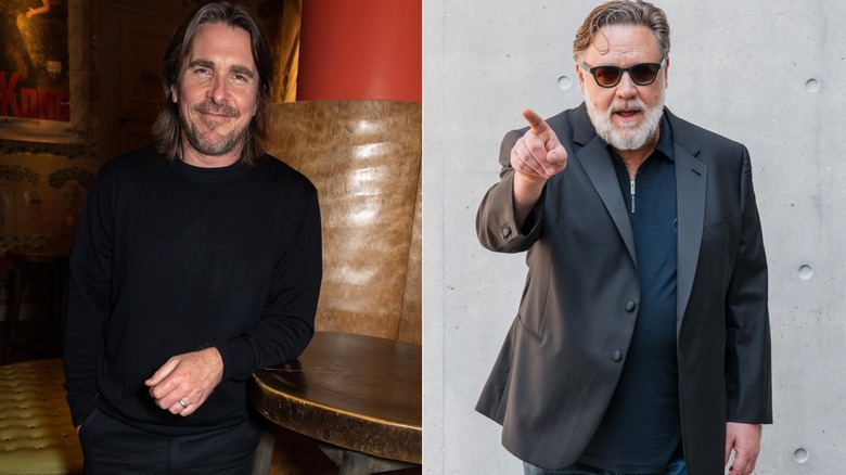 Christian Bale e Russel Crowe