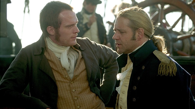 Master and Commander: The Far Side of the World, Russell Crowe, Paul Bettany