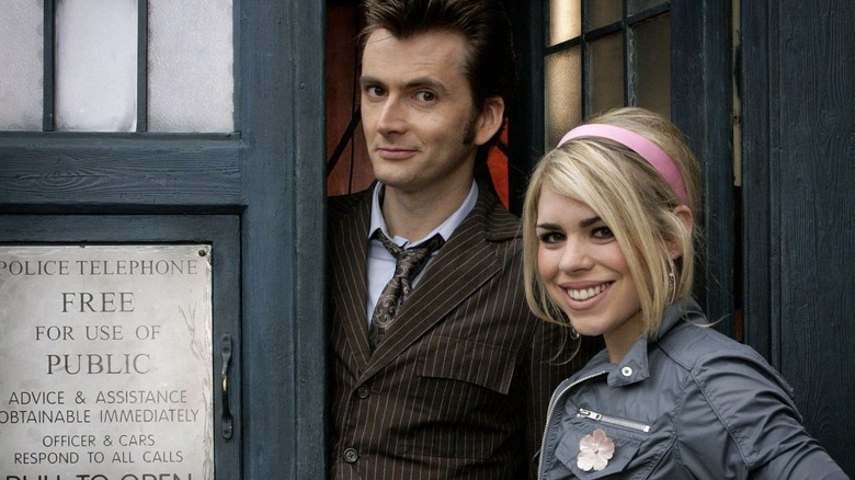 David Tennant and Billie Piper