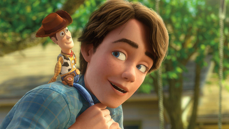 Andy and Woody in Toy Story 3