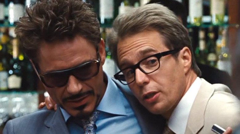 Iron Man 2 Robert Downey Jr. Sam Rockwell