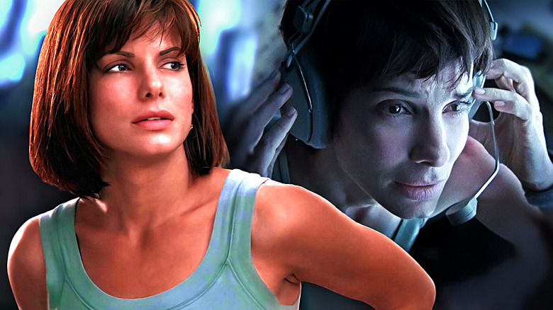 Sandra Bullock in Speed and Gravity