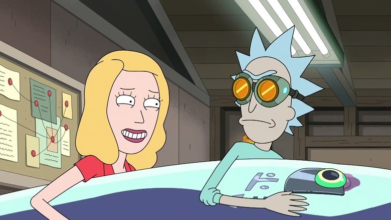 Rick and Morty Beth and Rick