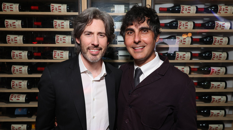 Jason Reitman and Gil Kenan at the post-premiere reception for Saturday night at TIFF