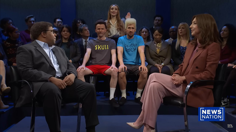 SNL, Beavis e Butt-Head na plateia juntos