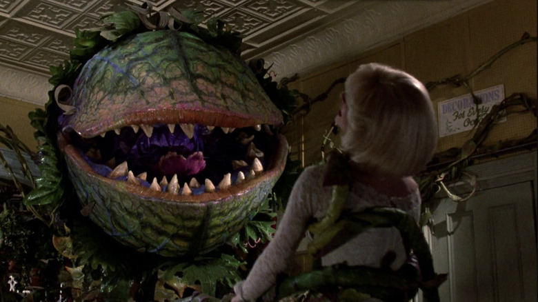 The Audrey II and Ellen Greene in Little Shop of Horrors
