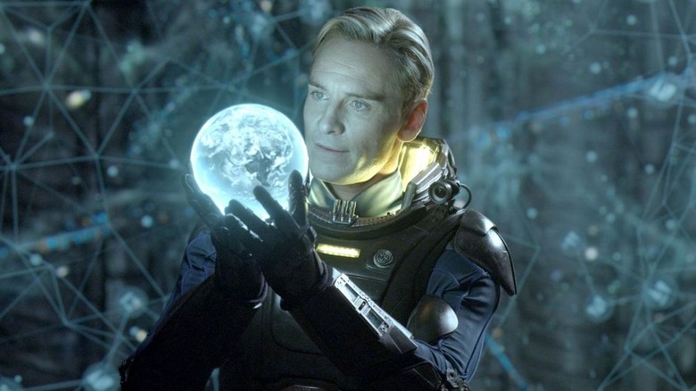 Michael Fassbender as David in Prometheus