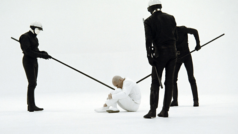 Robert Duvall as THX in THX 1138