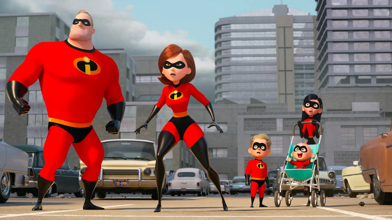 The cast of Pixar's "The Incredibles"