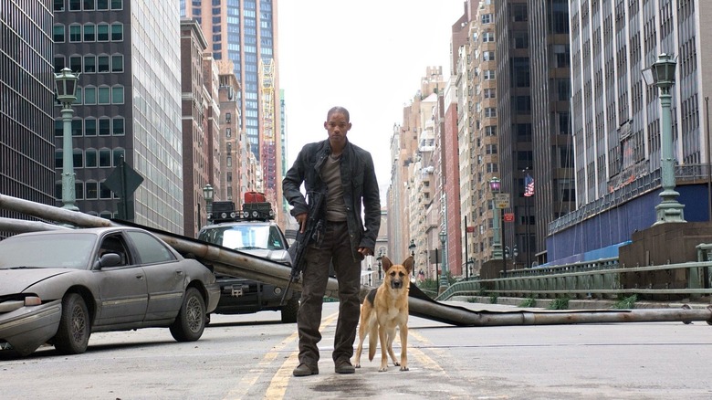 Will Smith with dog