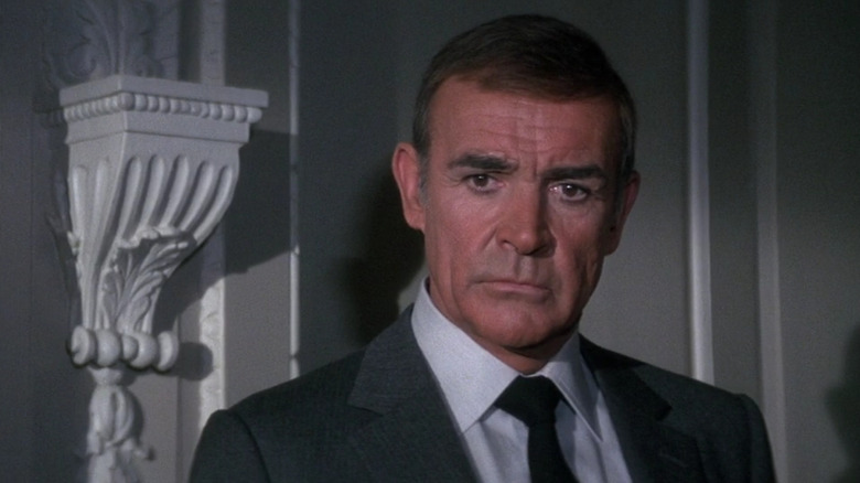 Sean Connery staring