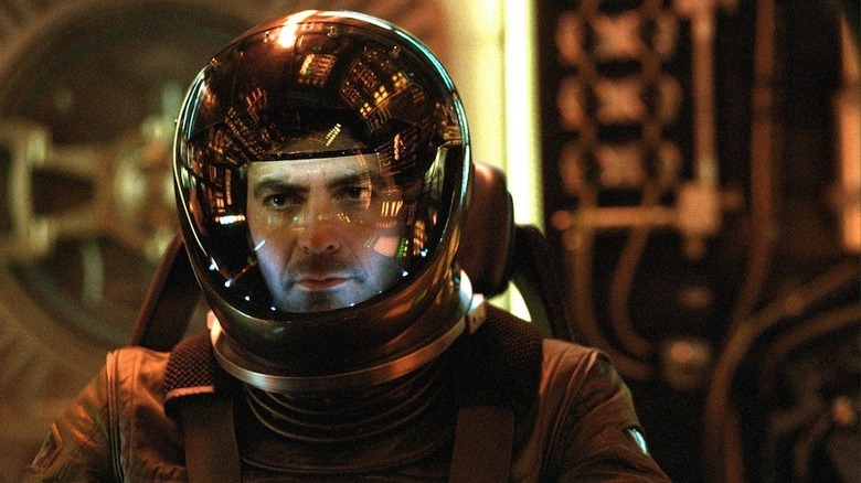 George Clooney in space suit