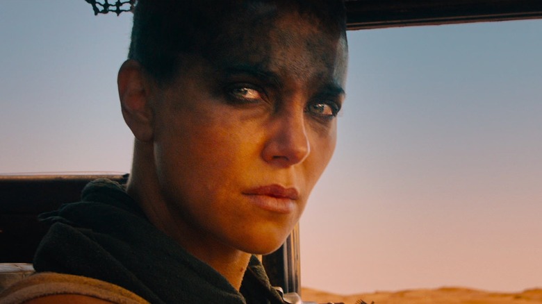 Furiosa driving a truck