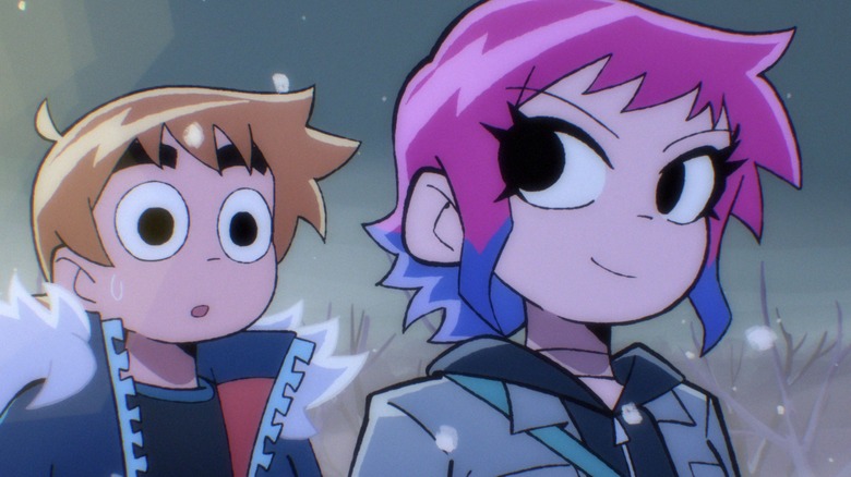 A still from Scott Pilgrim Takes Off 