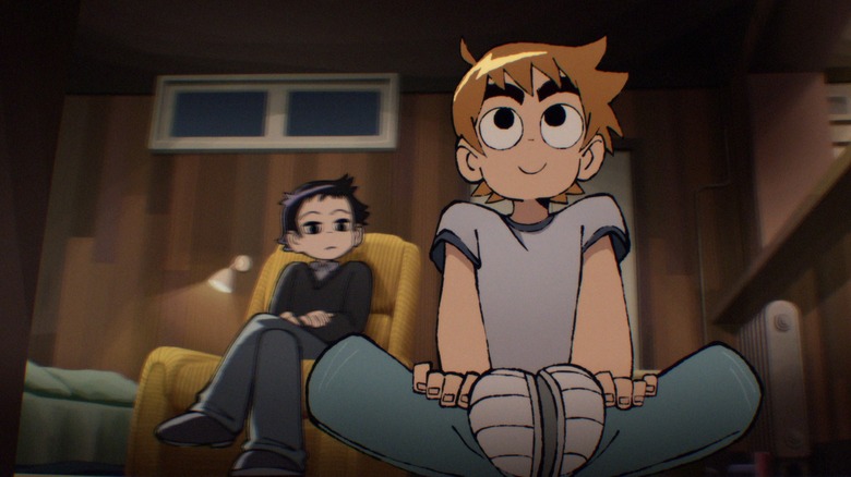 A still from Scott Pilgrim Takes Off 