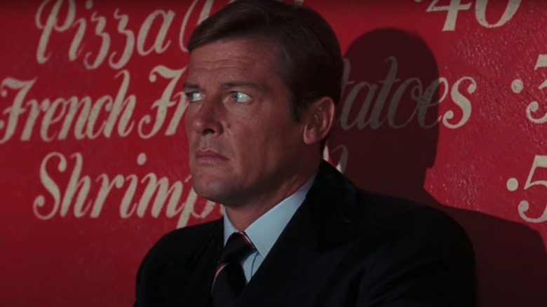 Roger Moore in Live Let Die