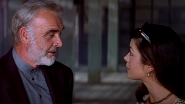 Sean Connery Catherin Zeta-Jones Entrapment