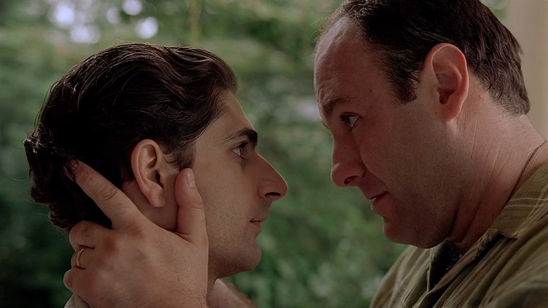 Michael Imperioli and James Gandolfini star in The Sopranos