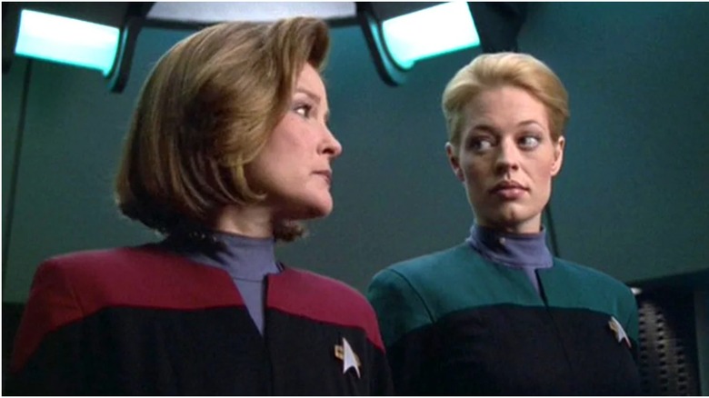 Star Trek Voyager Janeway Seven of Nine