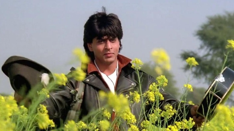 Shah Rukh Khan as Raj in Dilwale Dulhania Le Jayenge