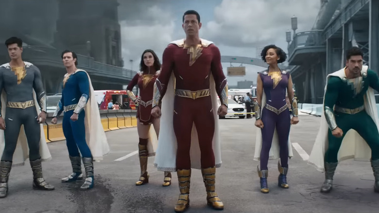 The Shazam family in Shazam! Fury of the Gods