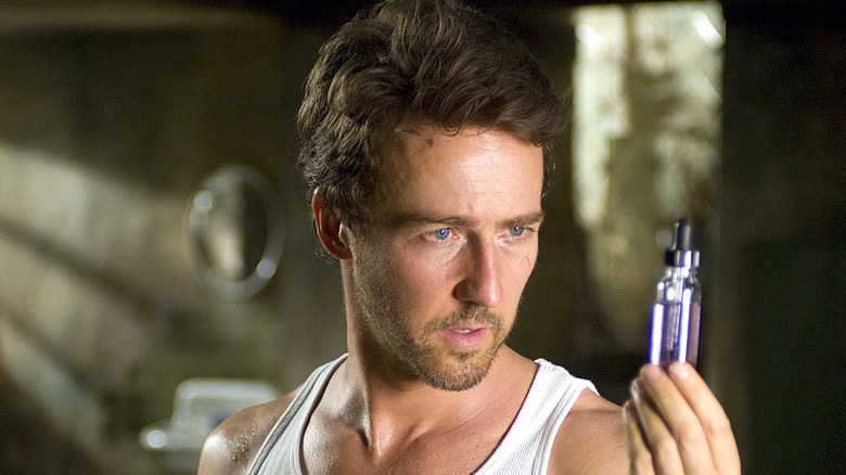 Edward Norton as Bruce Banner in The Incredible Hulk