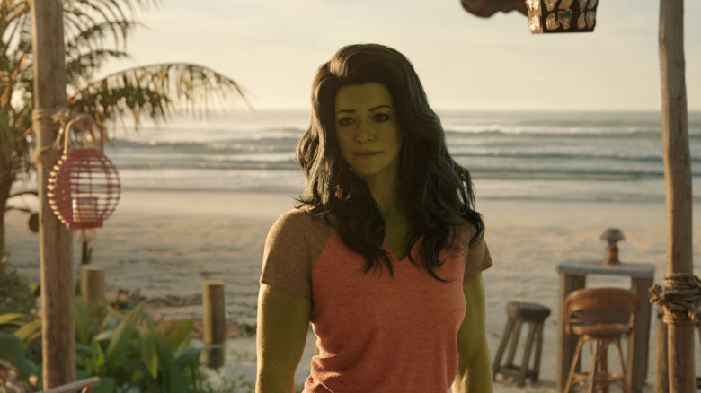 Tatiana Maslany in She-Hulk: Attorney at Law