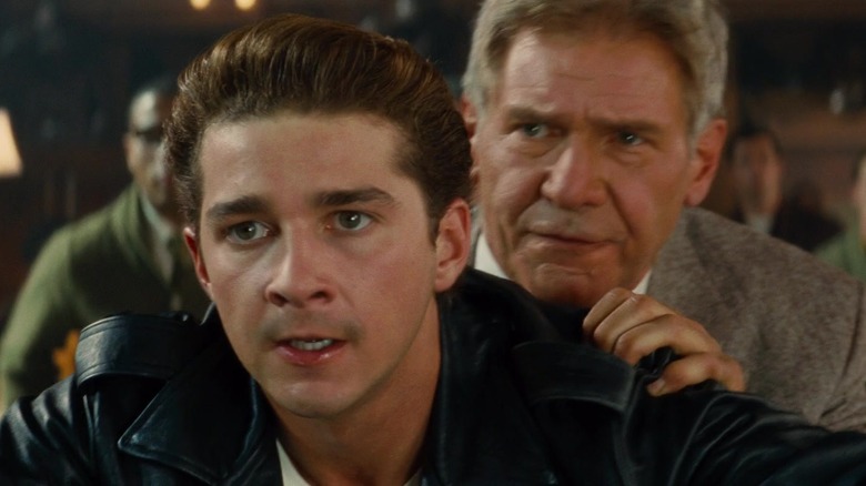 Shia Labeouf Harrison Ford Crystal