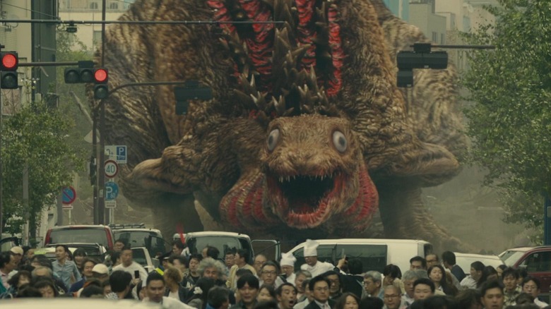 Shin Godzilla, ataque à cidade