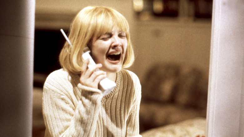 Casey Becker (Drew Barrymore) serves as a modern update of a classic horror kill in "Scream" 