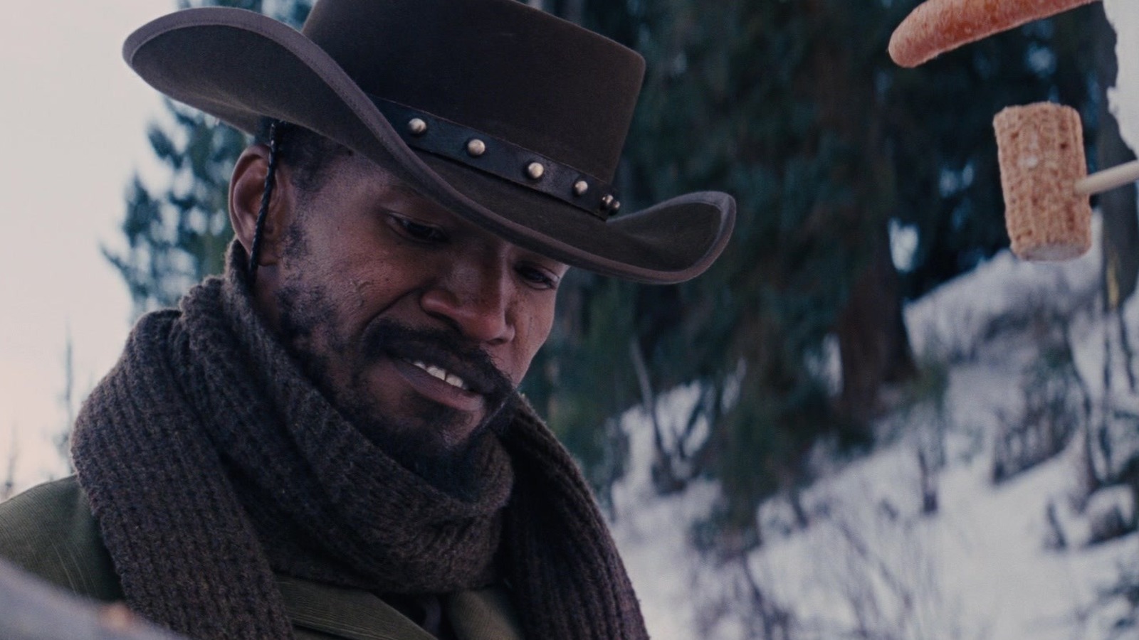 Turning Django Unchained Snowy Quickdraw Scene was a tricky technical process