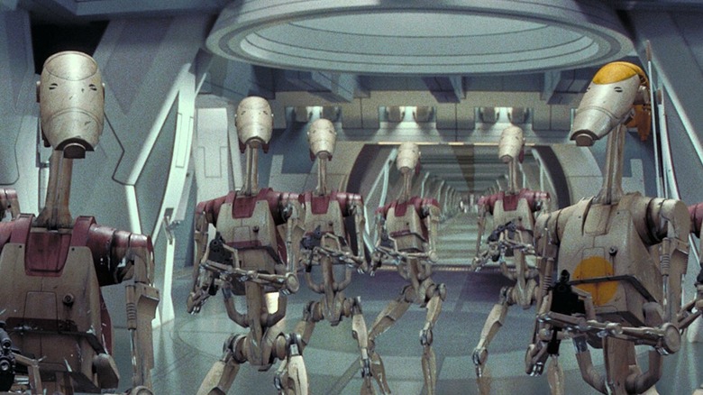 The Phantom Menace battle droids 