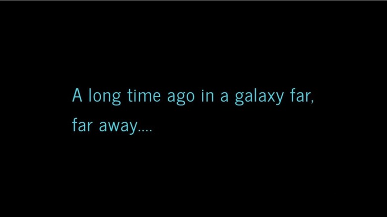 Star Wars opening crawl text 