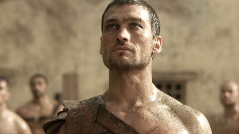 Andy Whitfield as spartacus