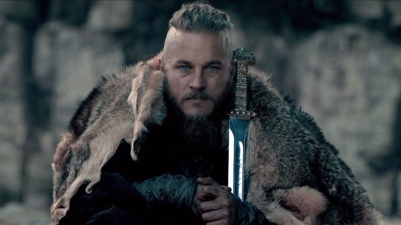 travis fimmel as ragnar in Vikings