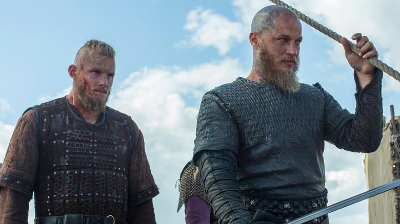 Ragnar Lothbrok and son Bjork