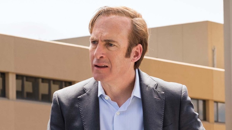 Bob Odenkirk looking perplexed