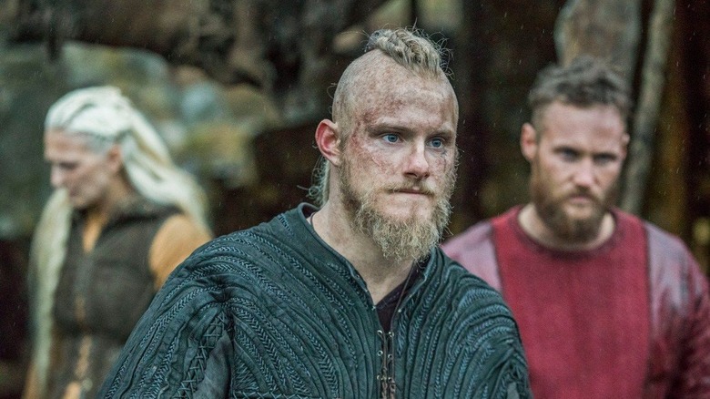 Bjorn from Vikings looks sad