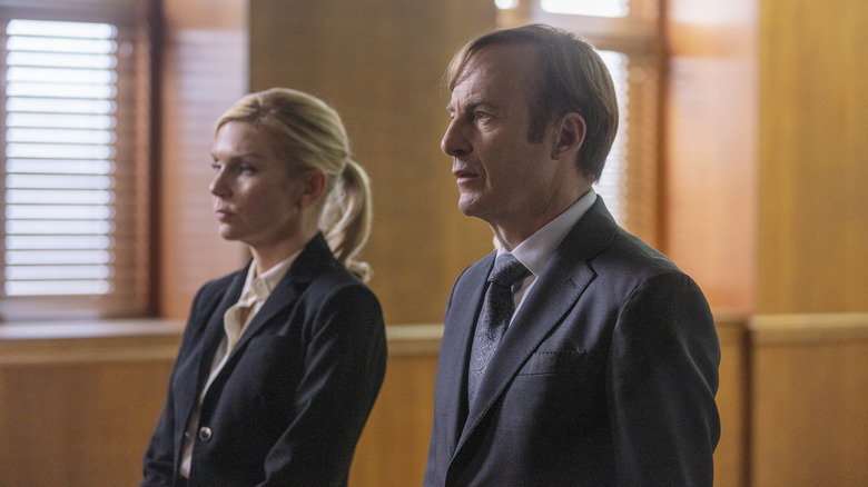 Saul and Kim in court