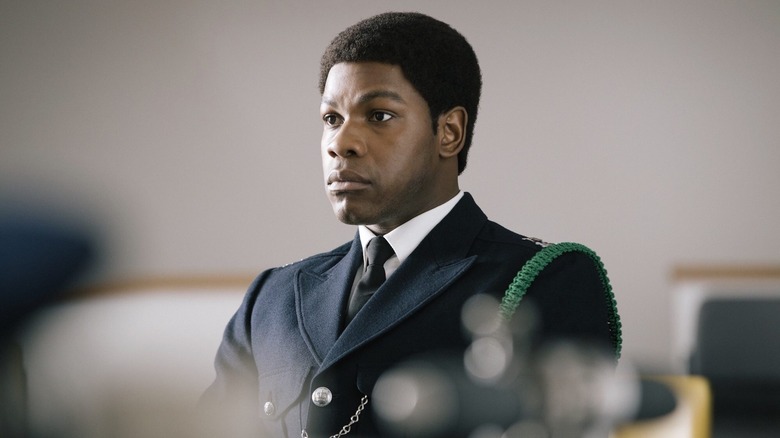 John Boyega cop uniform