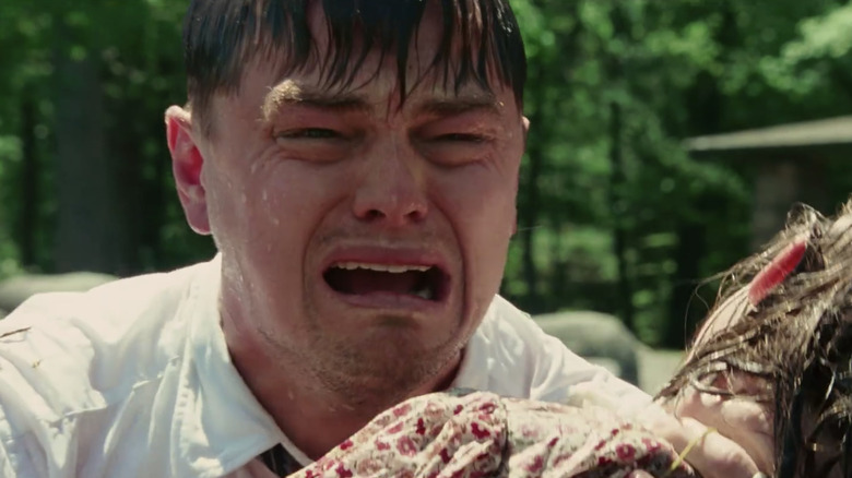 Shutter Island Leonardo DiCaprio Crying