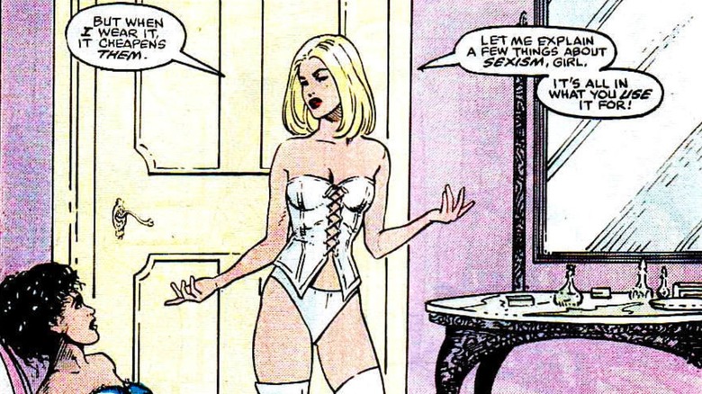 Emma Frost Classic X-Men #34 John Bolton art