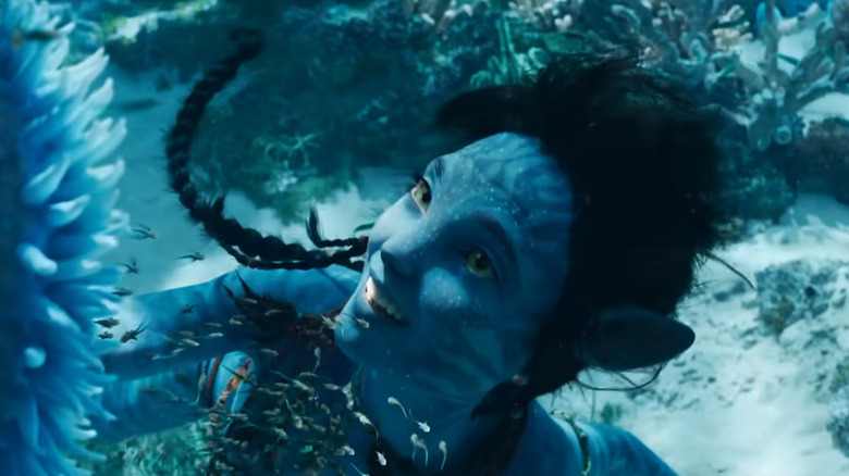 Sigourney Weaver in Avatar: The Way of Water