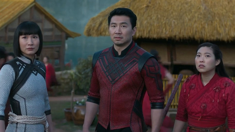 Shang-Chi Awkwafina and Simu Liu 