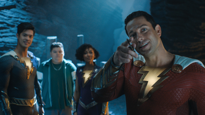 Shazam 2 Zachary Levi Ross Butler Megan Good