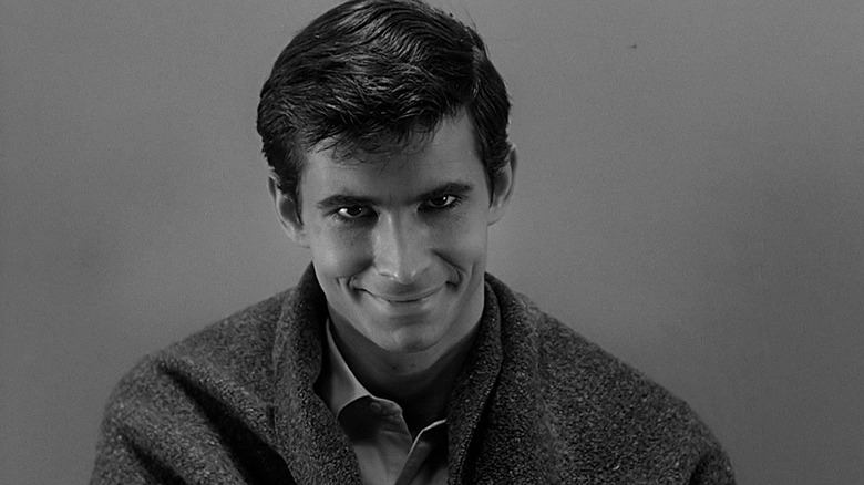 Anthony Perkins as Norman Bates in Psycho